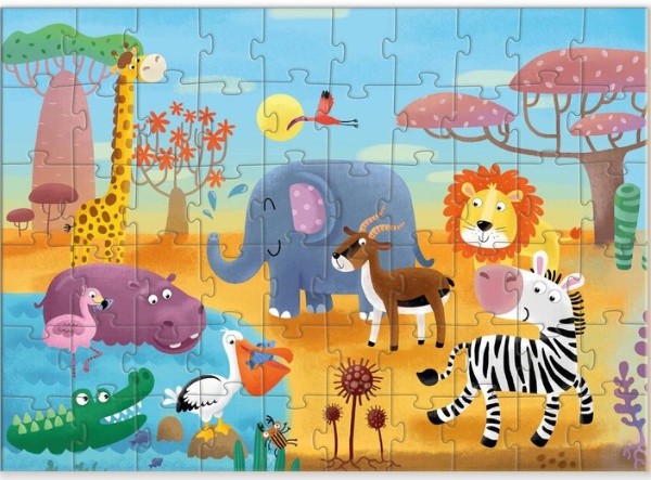 Пазл Dodo 60 In Hot Africa (300376)