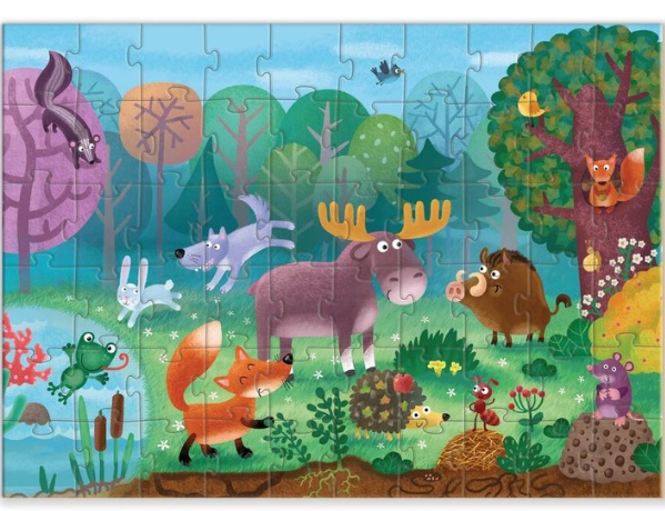 Пазл Dodo 60 Wonder Forest Animals (300375)