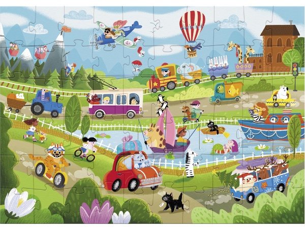 Пазл Dodo 60 Wonderful Transport (300561)