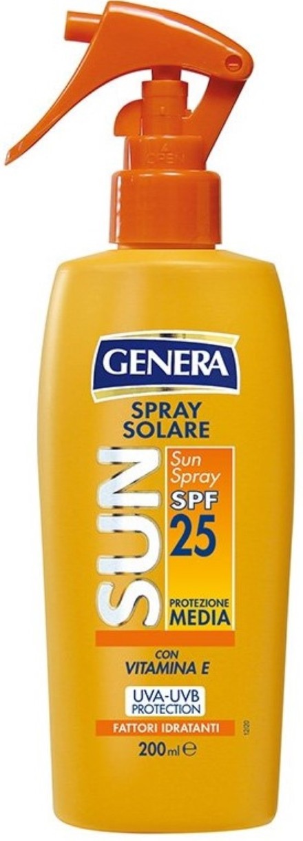 Spray de protecție solară Genera Sun Spray SPF25 200ml