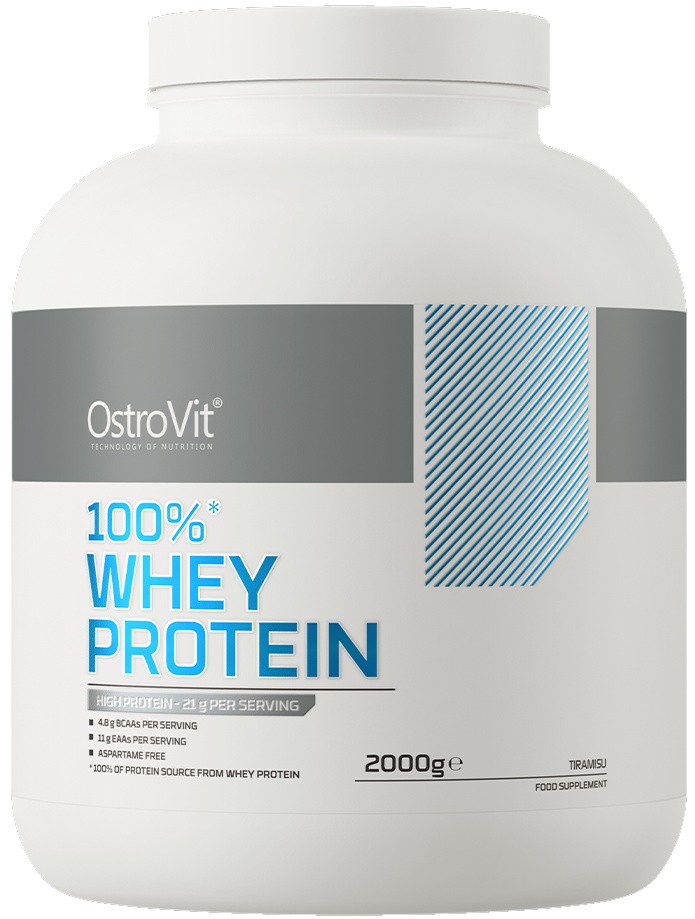 Протеин Ostrovit 100% Whey Protein 2000g Tiramisu