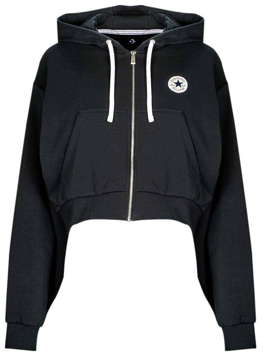 Hanorac damă Converse Retro Chuck Fz Graphic Hoodie Black, s.XL