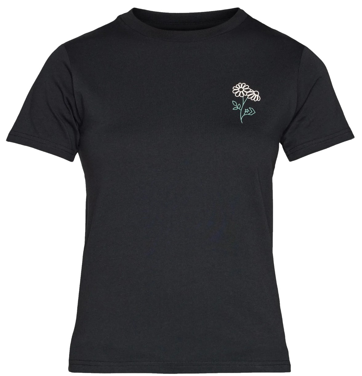 Женская футболка Converse Spring Blooms Flower Tee Black, s.L