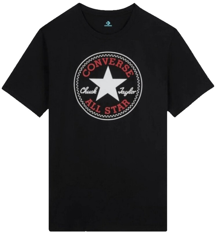 Мужская футболка Converse Chuck Patch Tee Black, s.XL