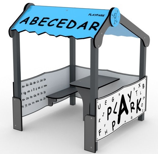 Căsuța de joaca PlayPark Abecedar DS-31