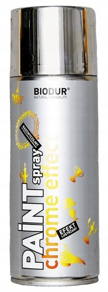 Smalț Biodur Chrome-Effect Silve 400ml 