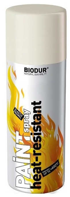Эмаль Biodur Heat-Resistant White 400ml