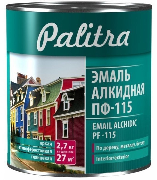 Smalț Palitra PF-115 Yellow 2.7kg