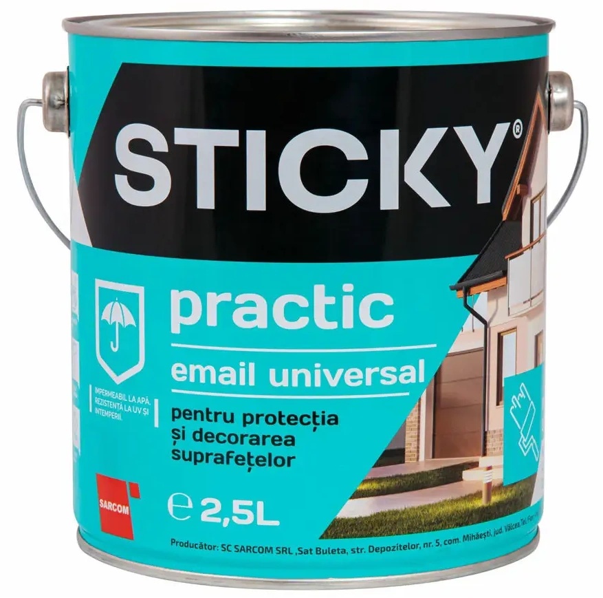 Краска Sticky Practic SP25BL 2.5L
