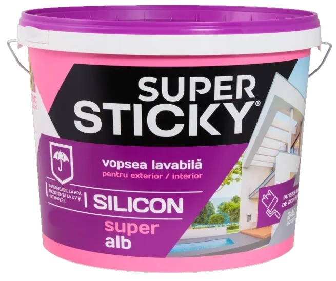 Краска Sticky Silicon SSS-5 5L