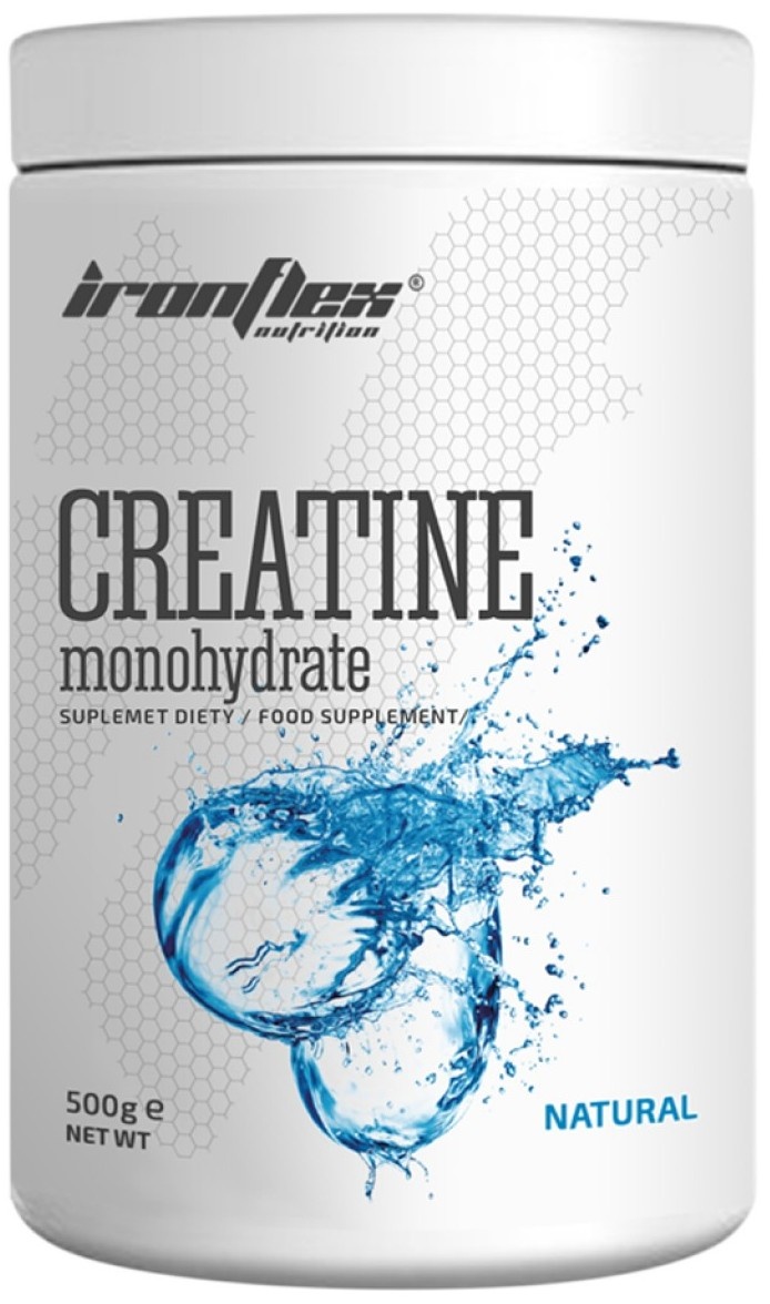 Creatina IronFlex Creatine Monohydrate 500g Natural