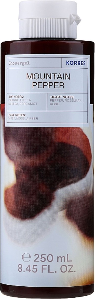 Гель для душа Korres Mountain Pepper 250ml