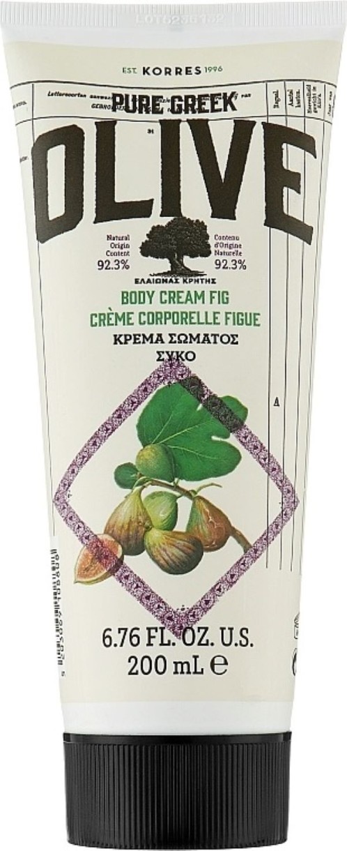 Крем для тела Korres Pure Greek Olive Fig 200ml