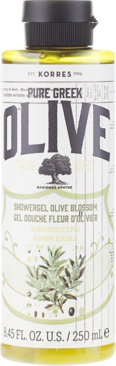 Gel de duș Korres Pure Greek Olive Showergel Olive Blossom 250ml