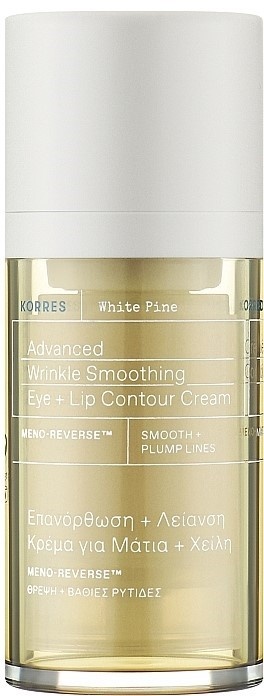 Cremă din jurul ochilor Korres White Pine Advanced Wrinkle Smoothing 15ml