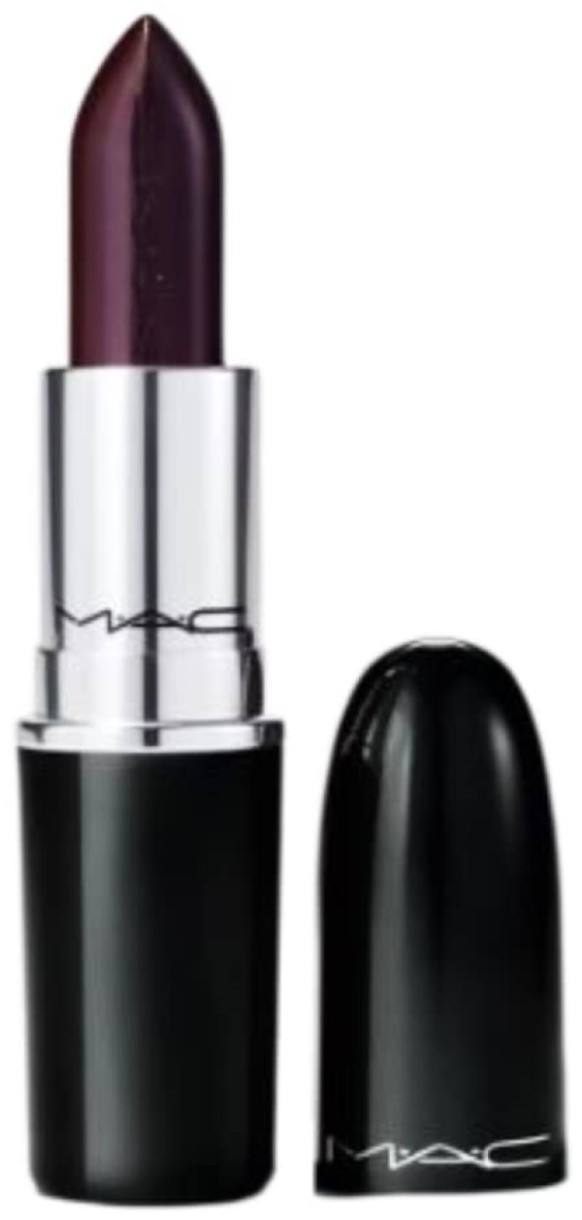 Ruj de buze MAC Lustreglass Lipstick 550 Succumb To Plum