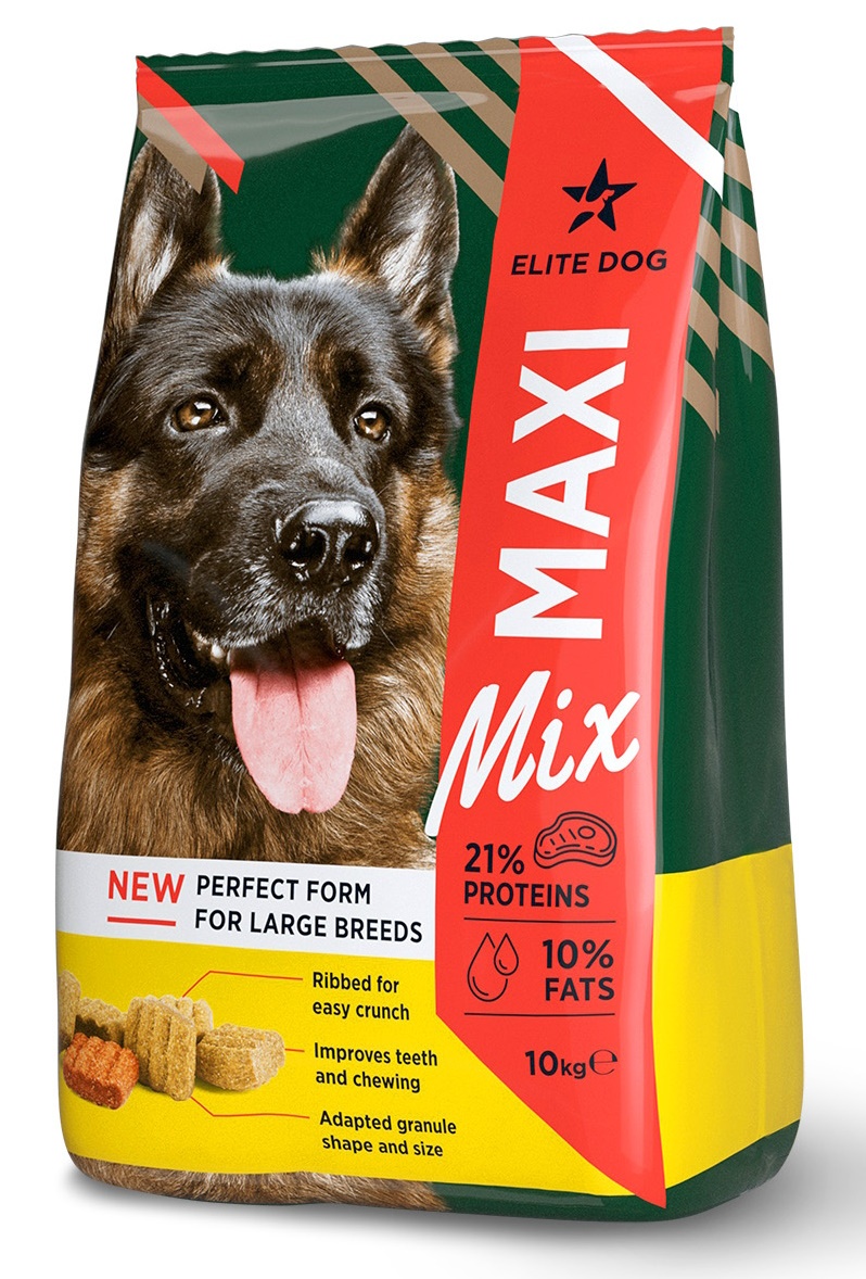 Hrană uscată pentru câini Elite Dog Maxi Mix 10kg