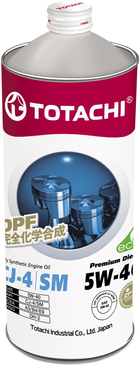 Ulei de motor Totachi Premium Diesel CJ-4/SM 5W-40 1L