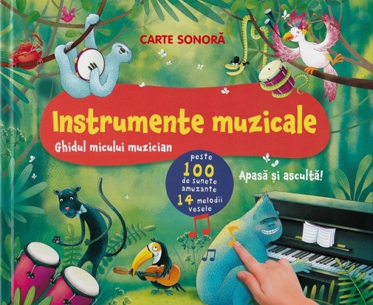 Cartea Instrumente muzicale. Ghidul micului muzician (9789975546263)