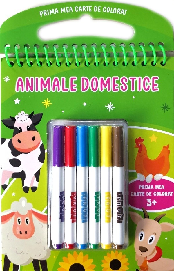 Книга Animale domestice 3+ (9789975546485)