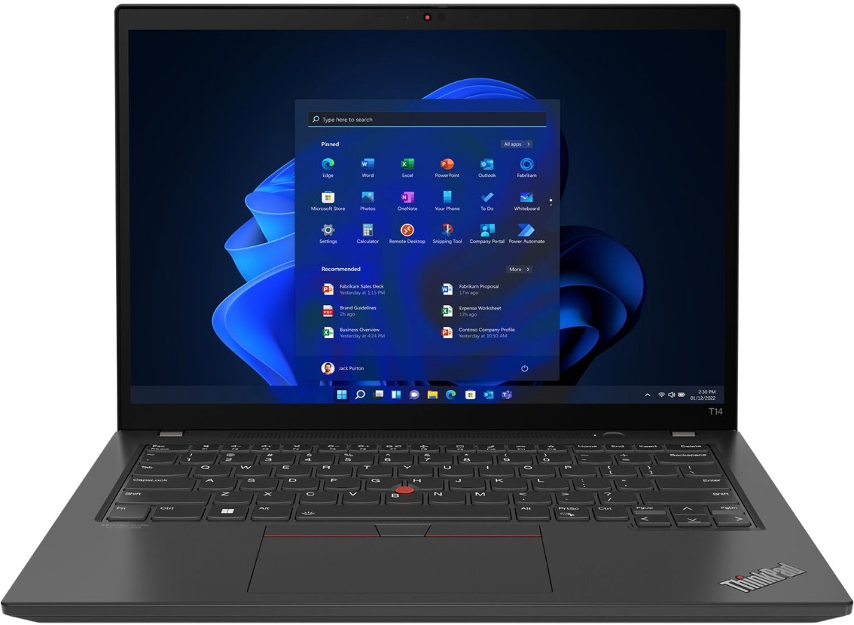 Laptop Lenovo ThinkPad T14 G3 Black (R7 Pro 6850U 16Gb 512Gb W10P)