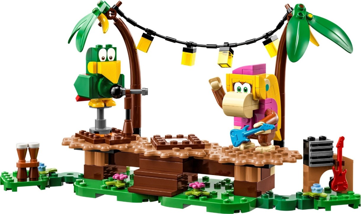 Set de construcție Lego Super Mario: Dixie Kong's Jungle Jam Expansion (71421)