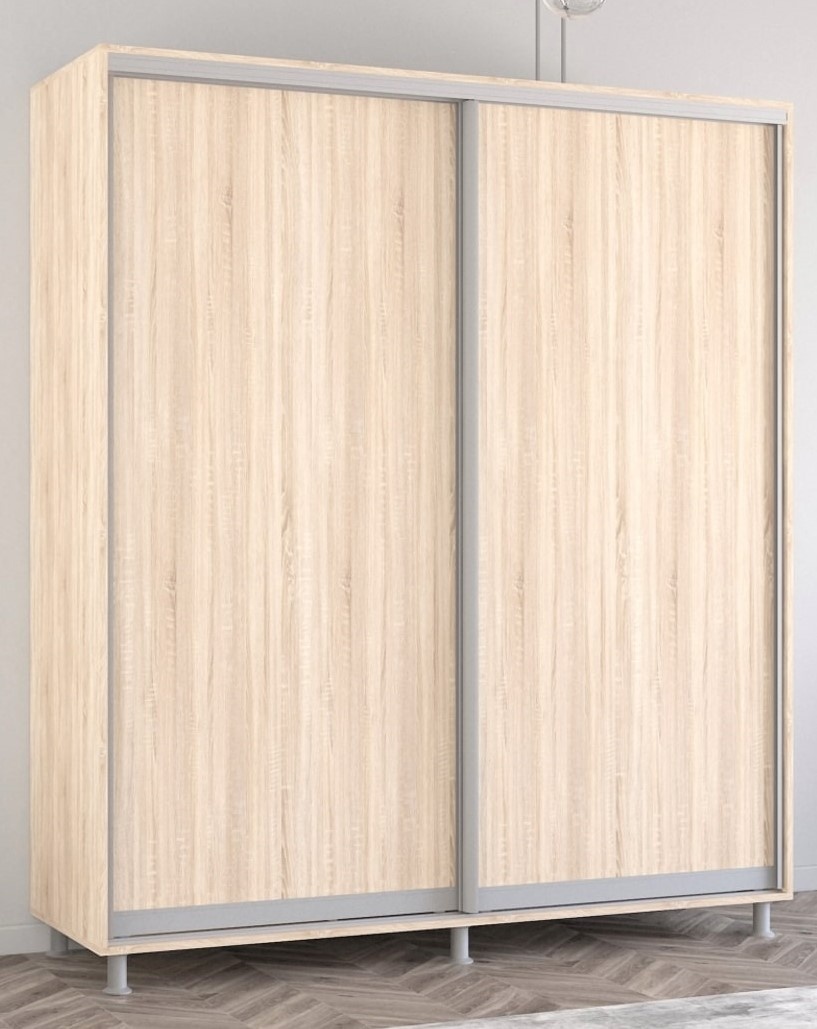 Шкаф-купе Mobildor-Lux Aron P 190x210 (3025 Stejar Sonoma) uși glisante din PAL