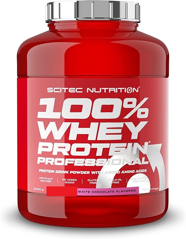 Протеин Scitec-nutrition 100% Whey Protein Professional 2350g White Chocolate