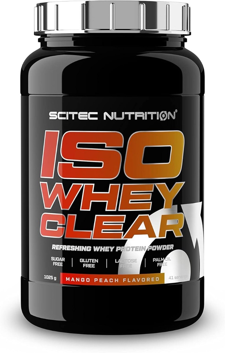 Протеин Scitec-nutrition Iso Whey Clear 1025g Mango-Peach