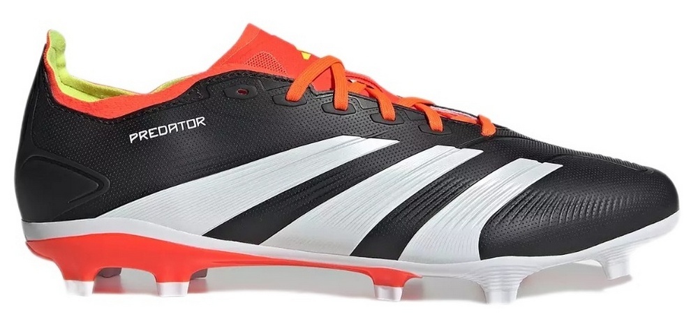 Ghete pentru fotbal Adidas Predator League Fg J Core Black/Cloud White/Solar Red, s.35