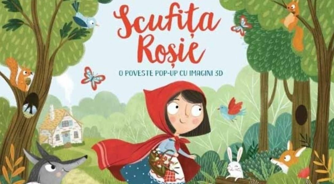 Книга O poveste pop-up cu imagini 3D. Scufita Rosie (9789975547260)