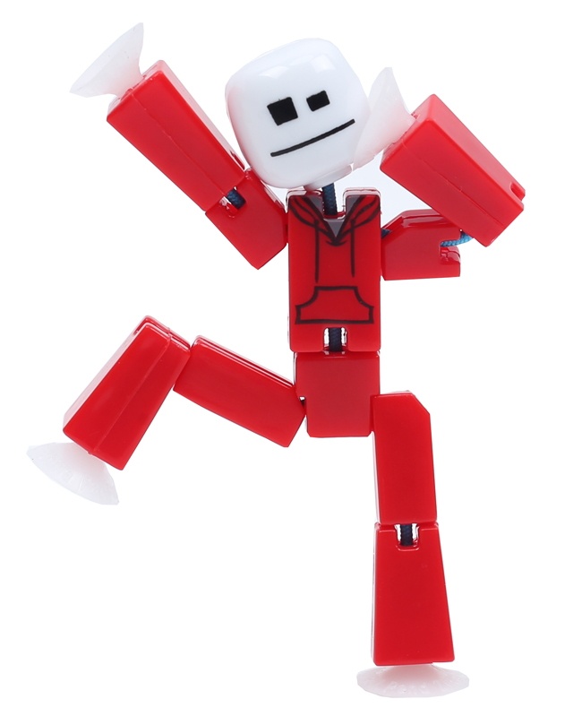 Фигурка героя Stikbot Red Hoodie (TST616-23UAKDH)