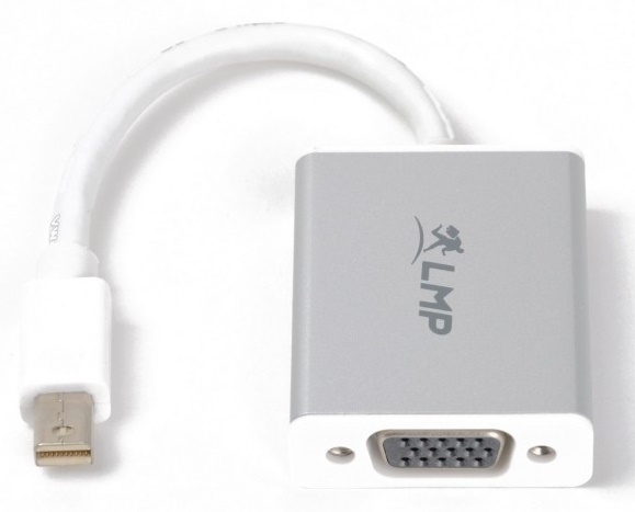 Переходник LMP Mini-DP to VGA White (7673)