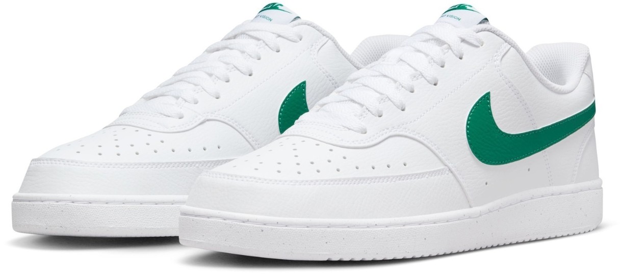 Кеды мужские Nike Court Vision Low Nn White/Malachite, s.45.5
