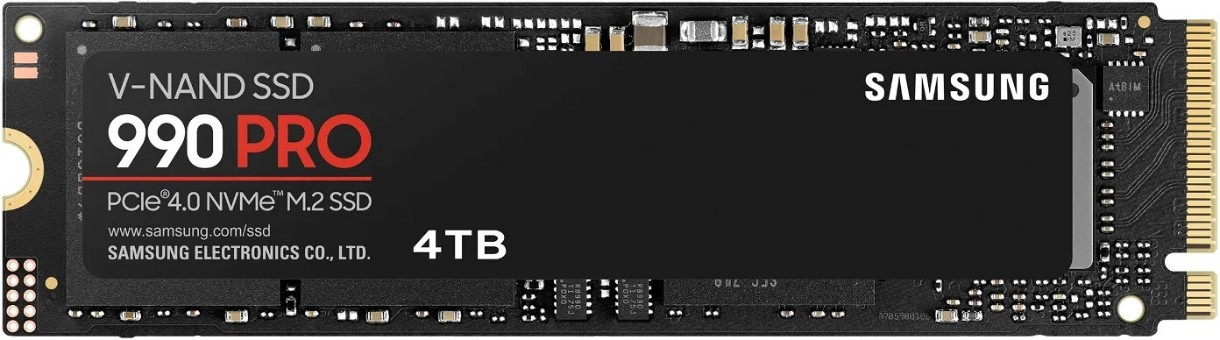 Solid State Drive (SSD) Samsung 990 PRO 4Tb (MZ-V9P4T0BW)
