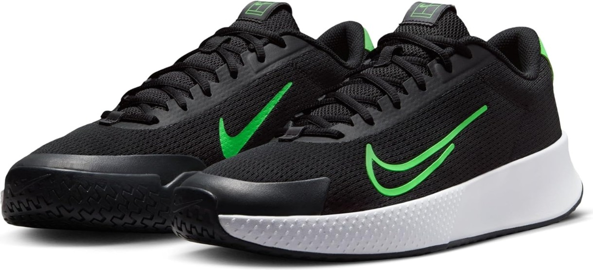 Adidași pentru bărbați Nike M Vapor Lite 2 Hc Black/White/Poison Green, s.42.5