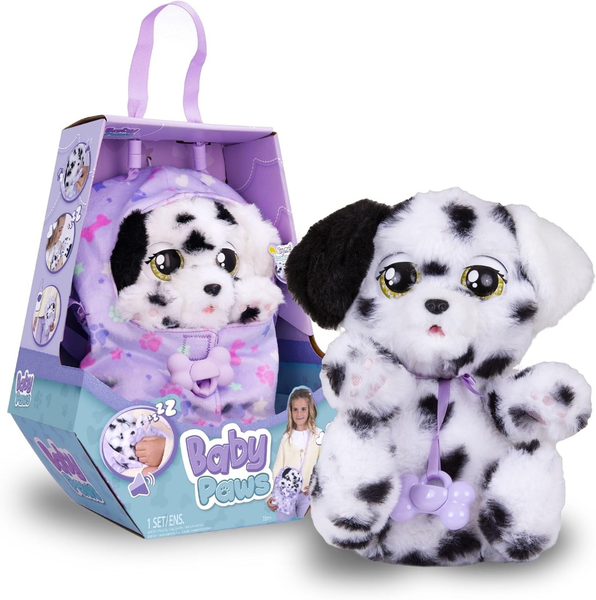 Мягкая игрушка Baby Paws Dalmatian puppy Spotty (918276IM)