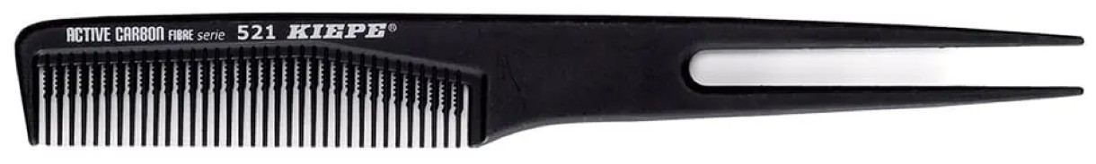 Pieptene pentru par Kiepe Active Carbon Fibre 521