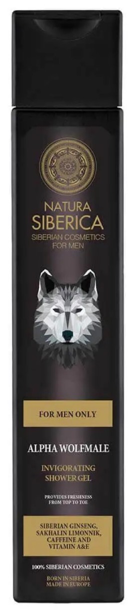 Гель для душа Natura Siberica Alpha Wolfmale Invigorating Shower Gel 250ml