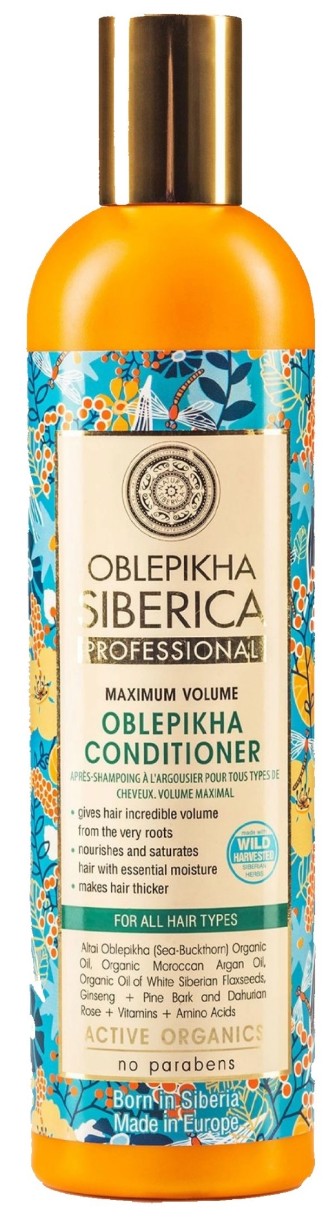 Balsam de păr Natura Siberica Oblepikha Maximum Volume Conditioner 400ml