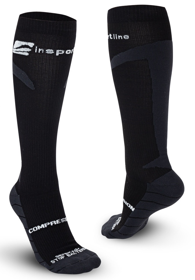 Мужские носки Insportline Compleano AG+ Black, s.43-45