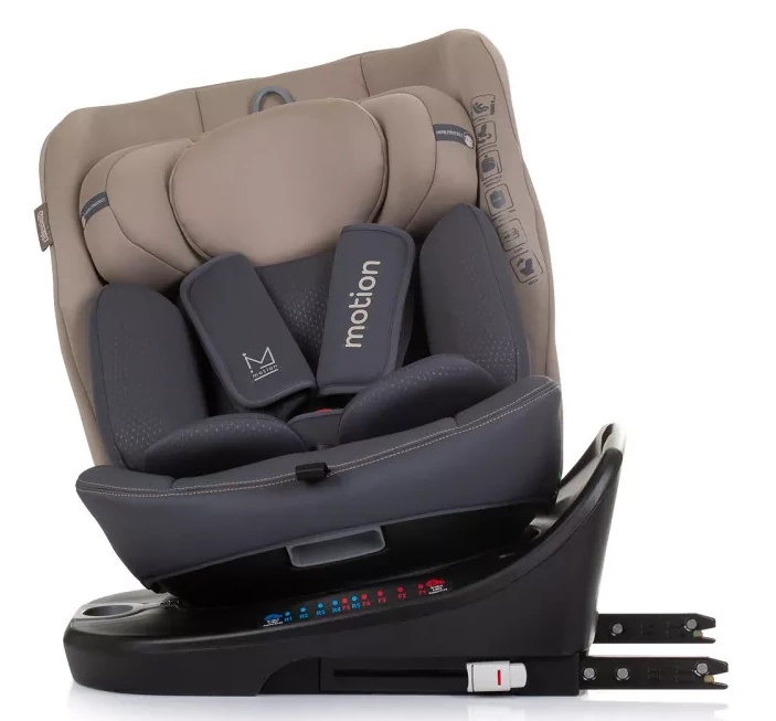 Детское автокресло Chipolino Isofix Motion 360 I-size Macadamia (STKMOT02403M)