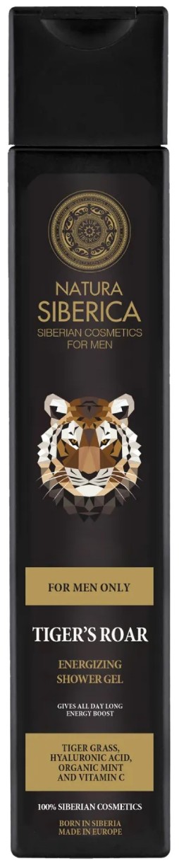 Гель для душа Natura Siberica Tiger's Roar Energizing Shower Gel 250ml