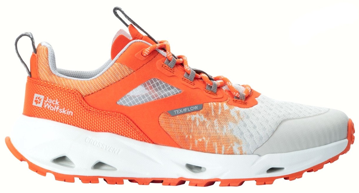 Adidași pentru dame Jack Wolfskin Prelight Pro Vent Low W Orange, s.36