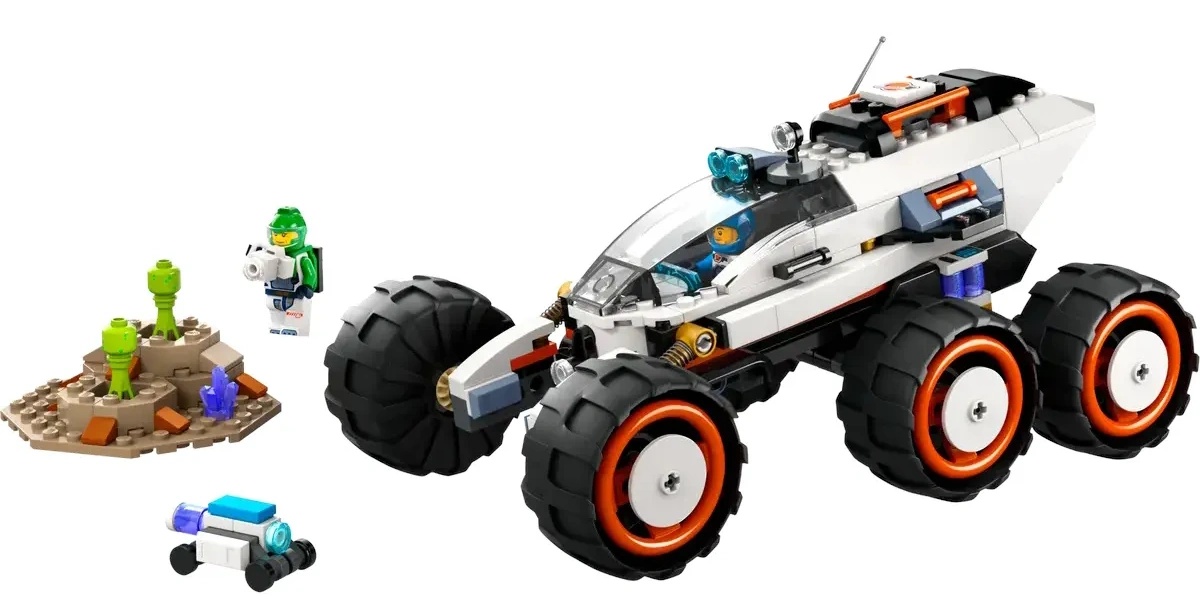 Set de construcție Lego City: Space Explorer Rover and Alien Life (60431) 