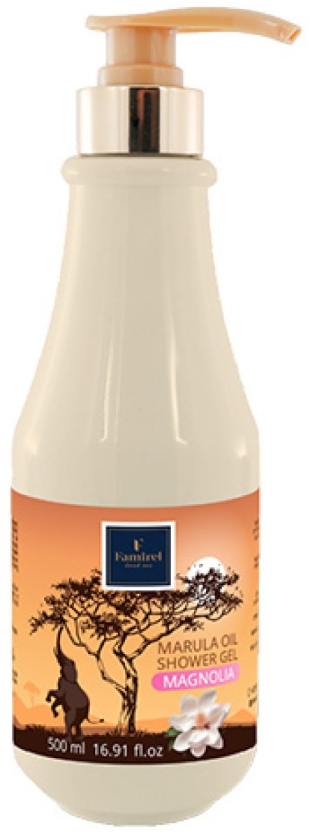 Gel de duș Famirel Marula Oil Magnolia 500ml (085687)