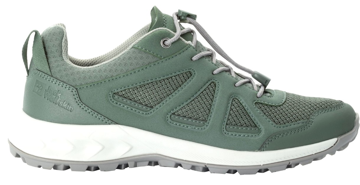 Adidași pentru dame Jack Wolfskin Woodland 2 Vent Low W Teal, s.37