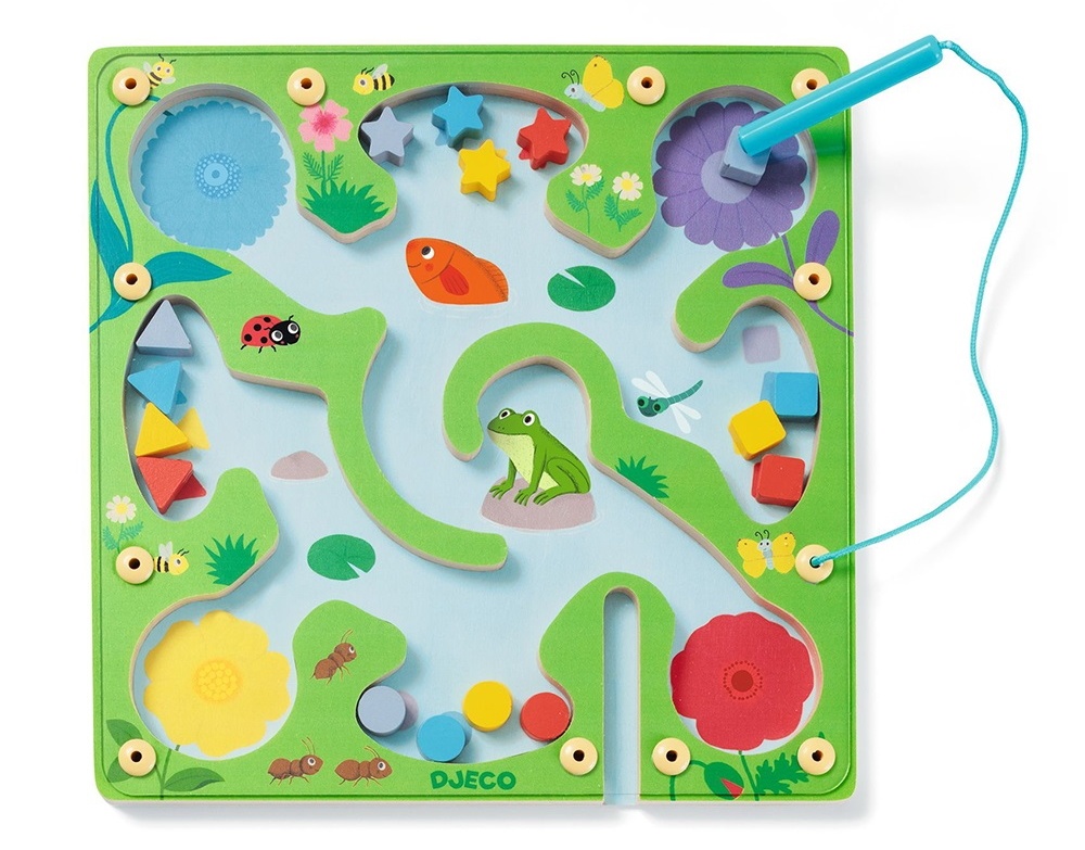 Joc educativ de masa Djeco FrogyMaze DJ01614