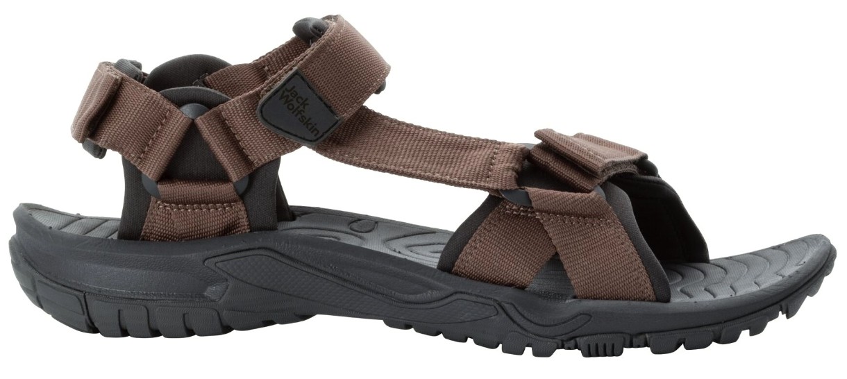 Сандалии мужские Jack Wolfskin Lakewood Ride Sandal M Brown, s.43