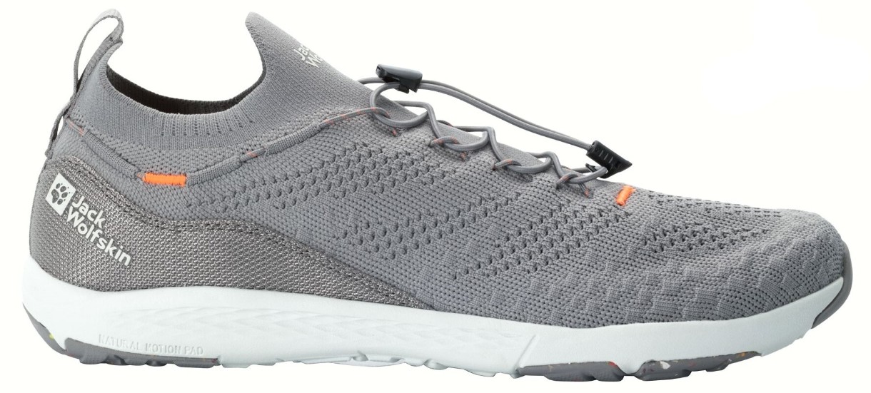 Кроссовки мужские Jack Wolfskin Spirit Knit Low M Gray, s.42.5